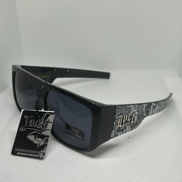 Locs Mens Graffiti Hardcore Sunglasses - Picture 1 of 3